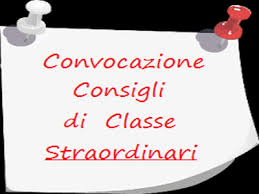 Circolare n. 117 CONVOCAZIONE CONSIGLIO DI CLASSE STRAORDINARIO 1E